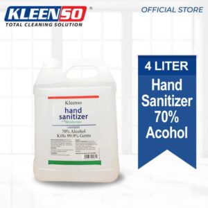 Kleenso 70% Hand Sanitizer 4KG with Lavender Scent