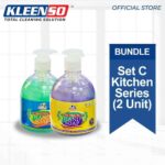 [Bundle of 2] KLEENSO Moisturizing Hand Soap Green Apple + Lavender (2x 500ml)