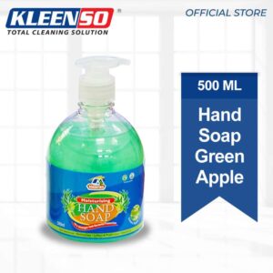 Kleenso Moisturising Hand Soap (Green Apple) Moisturizing Hand Soap - 500ml