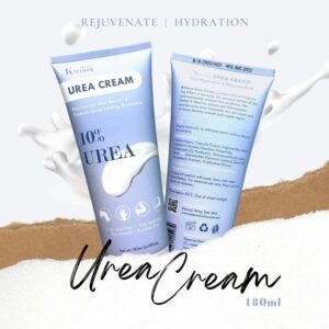 Kirinzu 10% Urea Cream 180ml Rejuvenate Enhances Hydration Fragrance Free Paraben Free
