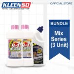 [Bundle of 3] KLEENSO Anti-Bacterial Floor Cleaner 9-in-1 Floor Cleaner Tea Tree Oil 900ml Twin Pack + 3X Power Toilet Cleaner 600ml