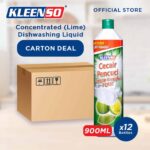 [Carton Deal] Kleenso Lime (Green) Dishwashing Liquid 900ML - 12 bottles