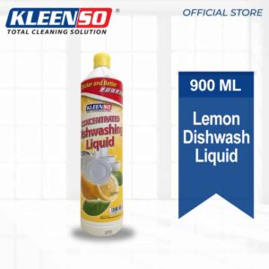 Kleenso Concentrated Lemon Dishwashing Liquid - 900ml