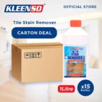[Carton Deal] Kleenso Tile Stain Remover 1 Litre - 15 bottles